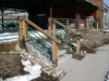 New Cedar Railing Built to Match Existing